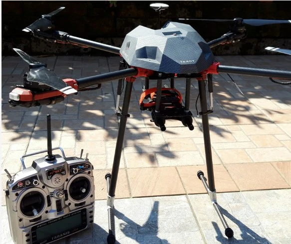 Conocimiento general del vuelo con uas - En esta foto se representa un UAS: