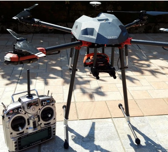 Conocimiento general del vuelo con uas - En esta foto se visualiza un UAS: