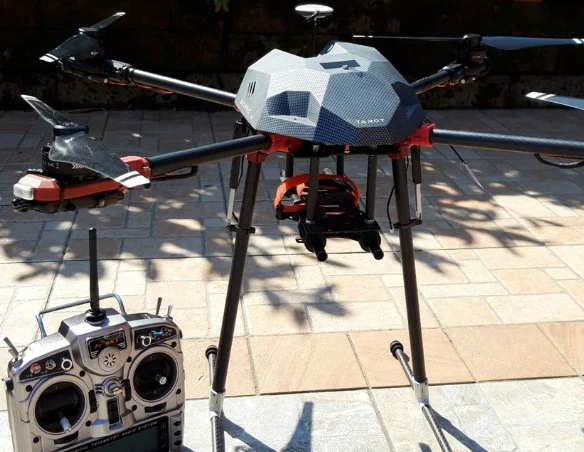 Conocimiento general del vuelo con uas - Esta imagen muestra un UAV: