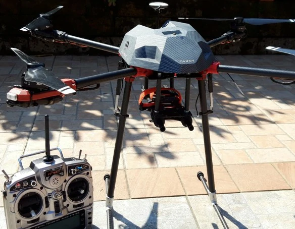 Conocimiento general del vuelo con uas - Esta imagen muestra un UAV: