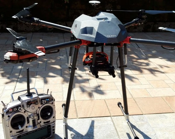 Conocimiento general del vuelo con uas - Esta imagen muestra un UAV: