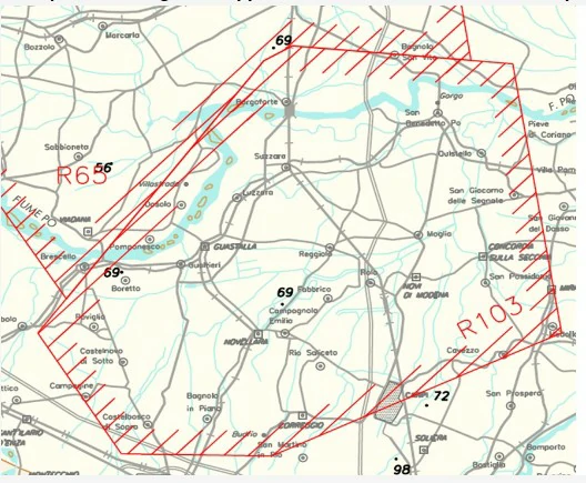 Esta imagen representa un ESPACIO AÉREO del tipo: Conocimiento general del vuelo con uas - Esta imagen representa un ESPACIO AÉREO del tipo:
