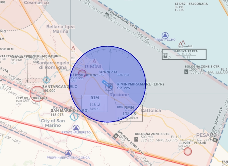 Conocimiento general del vuelo con uas - Mirando esta imagen, ¿qué tipo de ESPACIO AÉREO está representado?
Este cuestionario le ayudará a aprobar el examen.