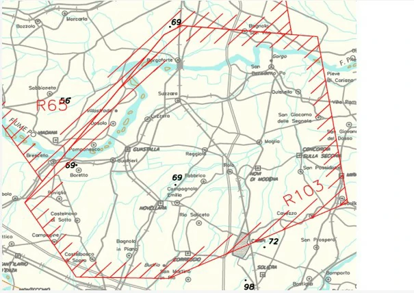 Conocimiento general del vuelo con uas - Observando esta imagen, ¿somos capaces de definir cuáles son los LÍMITES VERTICALES de este ESPACIO AÉREO?