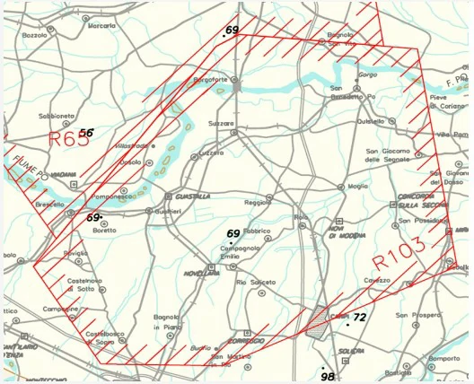 Conocimiento general del vuelo con uas - Observando esta imagen, ¿somos capaces de definir cuáles son los LÍMITES VERTICALES de este ESPACIO AÉREO?