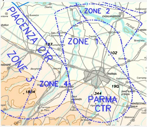 Conocimiento general del vuelo con uas - Observando esta imagen, ¿somos capaces de definir cuáles son los LÍMITES VERTICALES de estos ESPACIOS DE AIRE?