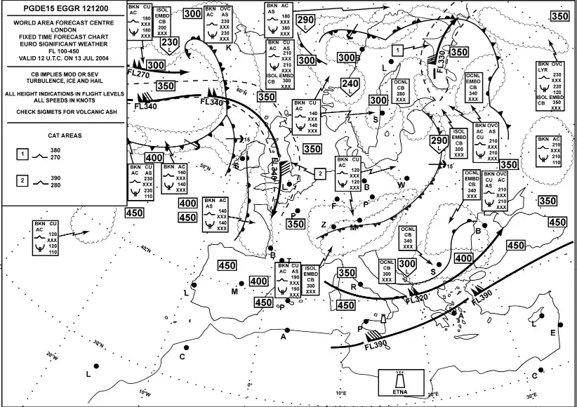 (Pour cette question utiliser l’annexe 033-005).Le système météorologique à la verticale de Zurich (48°N 008°E) est: Préparation et suivi du vol - (Pour cette question utiliser l’annexe 033-005).Le système météorologique à la verticale de Zurich (48°N 008°E) est: