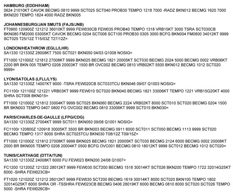 (Pour cette question utiliser l’annexe 033-529).Quel est le phénomène qui affecte la visibilité de TUNIS (DTTA) à 1330 UTC ? Préparation et suivi du vol - (Pour cette question utiliser l’annexe 033-529).Quel est le phénomène qui affecte la visibilité de TUNIS (DTTA) à 1330 UTC ?