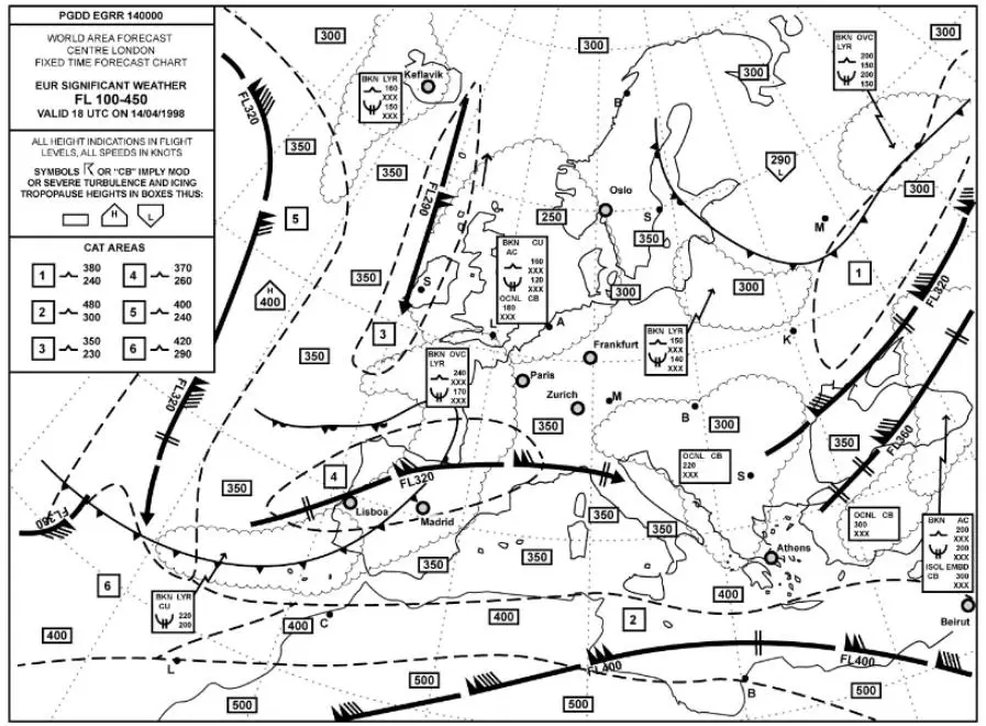 (Pour cette question utiliser l'annexe 050-606).Sur lequel des parcours suivants vous ne devriez pas vous soucier de la turbulence modérée et/ou sévère en croisière ? Météorologie - (Pour cette question utiliser l'annexe 050-606).Sur lequel des parcours suivants vous ne devriez pas vous soucier de la turbulence modérée et/ou sévère en croisière ?