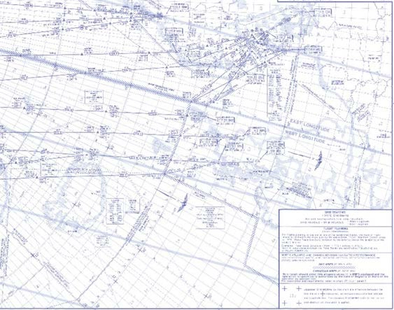 Planificación y Supervisión del Vuelo - Consulte 5AT(HI): En la aerovía PTS P desde Vigra (62°33'N 006°02'E), el rumbo de cuadrícula inicial del círculo máximo es: