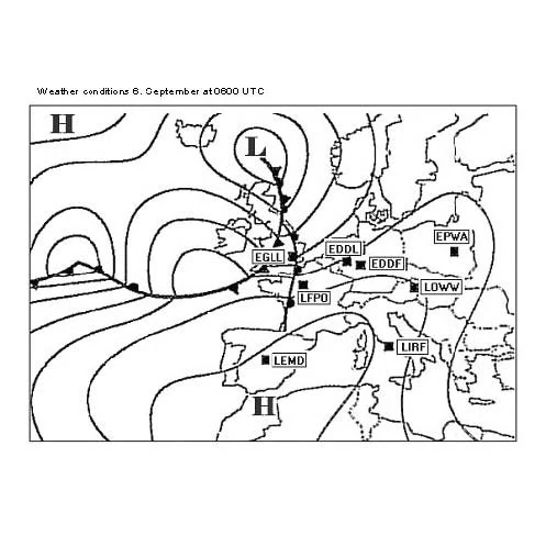 What weather conditions are expected at Paris airport (LFPO) around 0550 UTC? Meteorology - What weather conditions are expected at Paris airport (LFPO) around 0550 UTC?