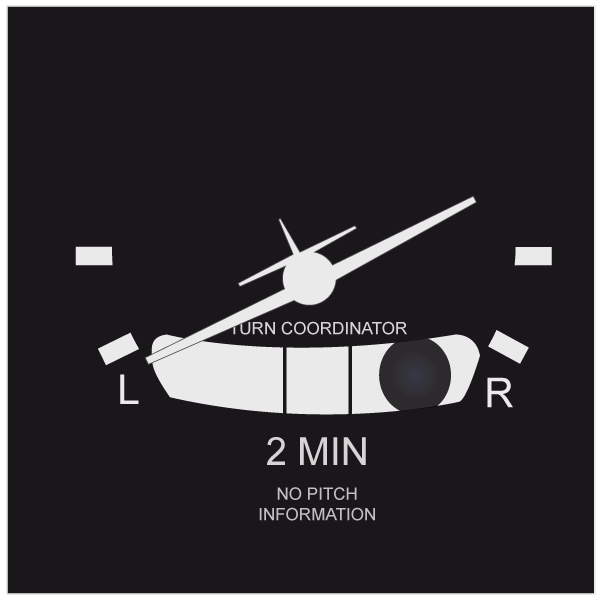 (Pour cette question, utilisez l'annexe 022-5580).
Le coordinateur de virage du croquis indique: Connaissances générales de l’aéronef - (Pour cette question, utilisez l'annexe 022-5580).
Le coordinateur de virage du croquis indique: