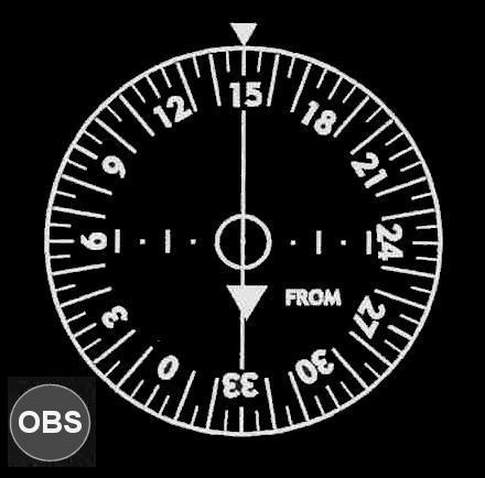 Navigation - (Pour cette question utilisez l'annexe 062-3040). 
L'indication du VOR vous situe: