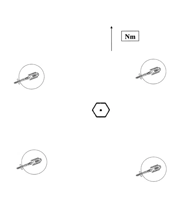 Préparation du vol - (Pour cette question, utilisez l'annexe 062-5010). 
Vous volez au cap 070°. Vous sélectionnez l'axe 090° sur votre indicateur VOR, le FLAG indique 