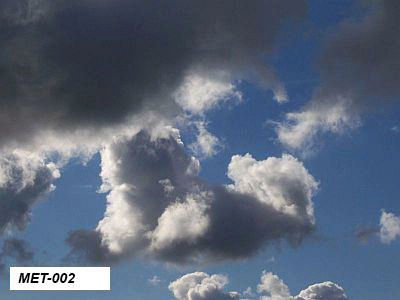 Meteorologie - Welk wolkengeslacht is op de foto afgebeeld? Zie afbeelding (MET-002).