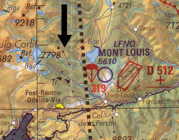 Moteurs et Propulsion - (Pour cette question utilisez l'annexe 060-3423).Les lignes délimitées par un petit carré noir aux extrémités représentent:
